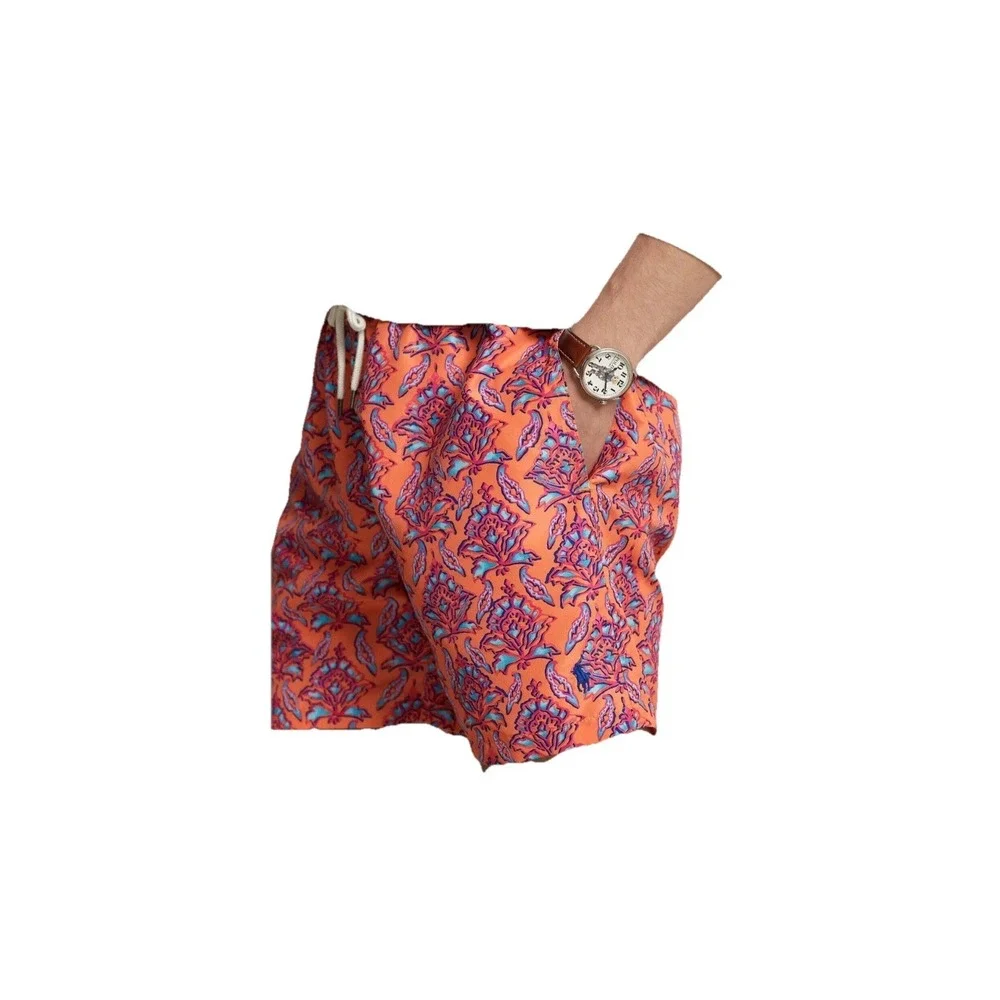 Polo Ralph Lauren Men's  Traveler Classic Swim Trunk Multi Color Size‎ 1XB